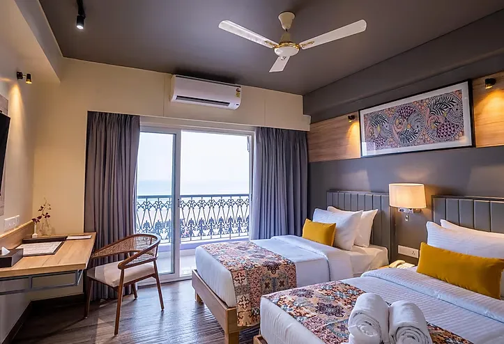 Executive Twin with Balcony Sea Facing - Enjoy Complimentary Hi-Tea