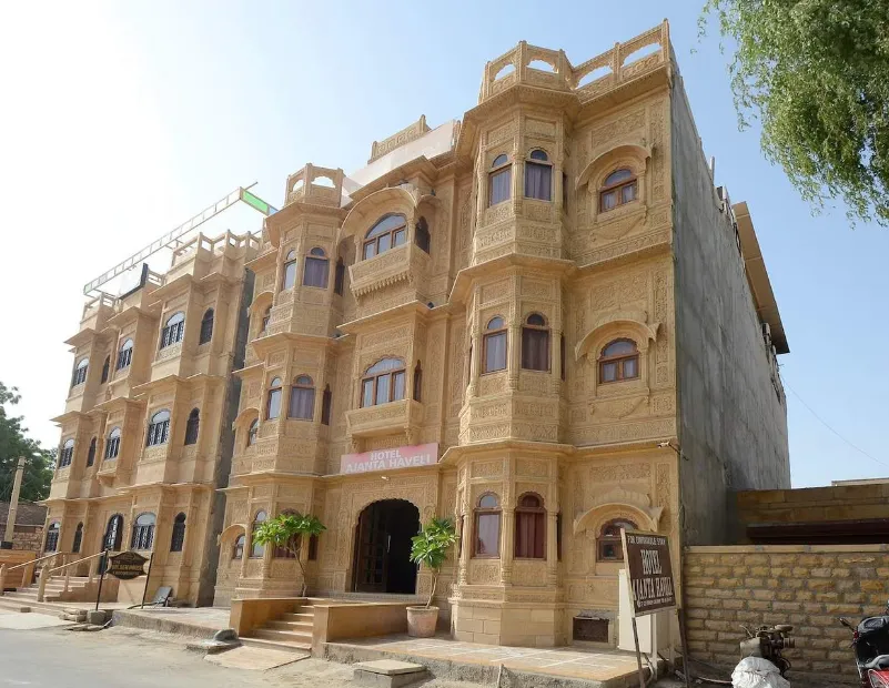 Hotel-Ajanta-Haveli-Jaisalmer-facade