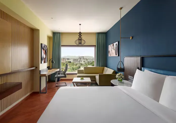 Ramada-Encore-By-Wyndham-Udaipur-deluxe-kingbed