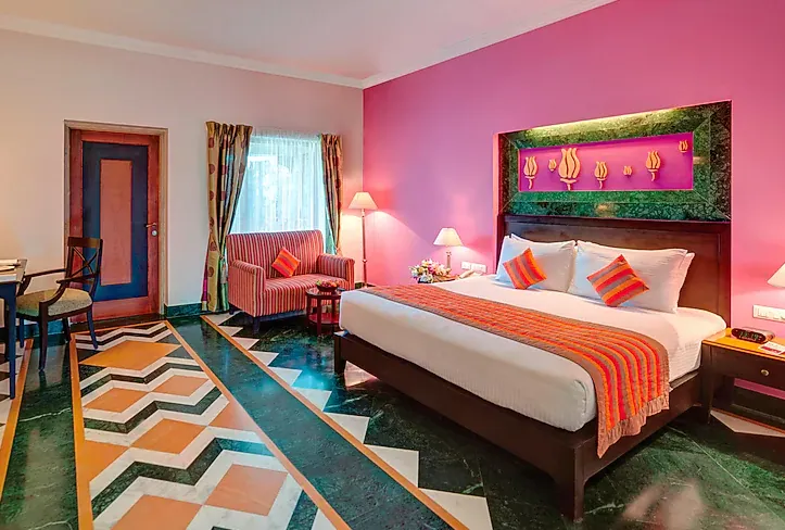 Deluxe Room, Private Sitting Area, Garden Views ( All Meals )