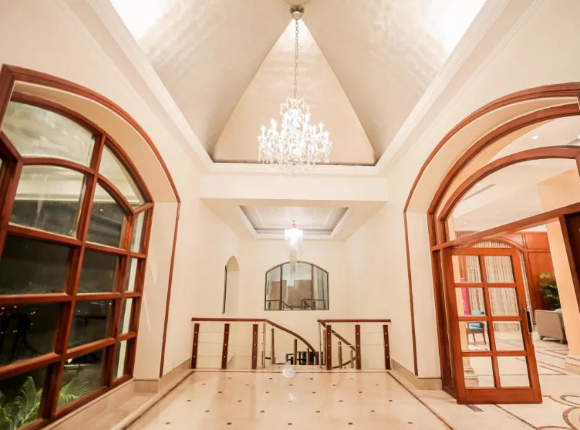 Entrance view of Regenta Central Lucknow showing building exterior and driveway approach