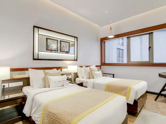 Luxury room at Zone By The Park, Kolkata with spacious layout and premium comfort