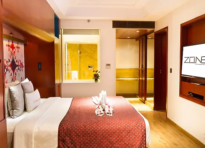Zone suite at Zone by The Park Hotel Jaipur with separate seating area and spacious layout