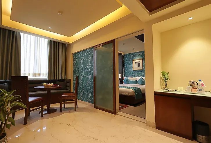 Club premium at Regenta Orko’s, Kolkata designed for relaxed seating and quiet moments