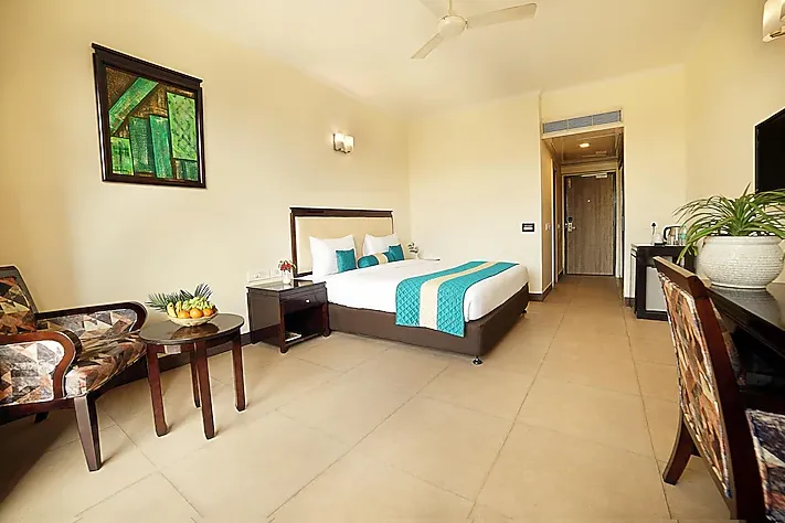 Premium style room at TreeHouse Sunrise Resort & Caravan Park Neemrana with spacious layout