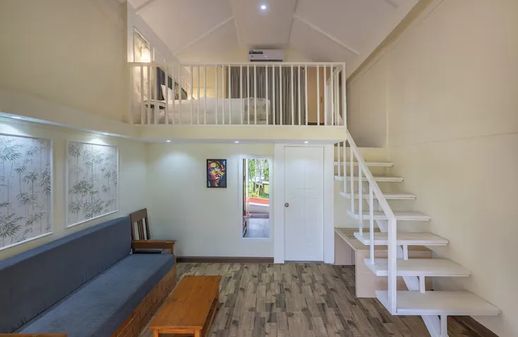 Echor-La-Blanca-Resort-Mandrem-duplexroom-with-bathtub-and-balcony