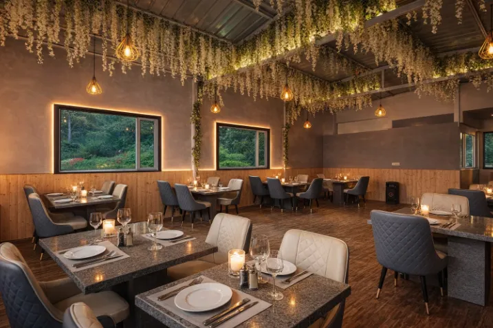 Hotel-Creek-Valley-Mussoorie-restaurant